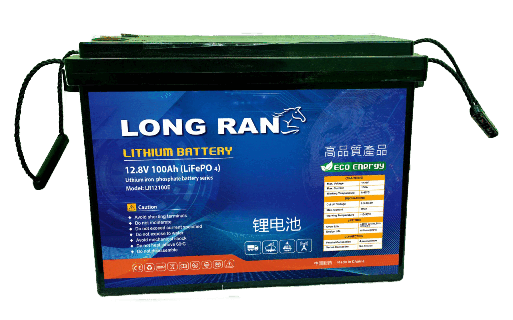 Lithium battery 12.8V 100Ah